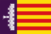 Flag of the island of Mallorca