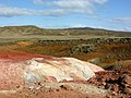 Krýsuvík, a thermal area in the Southwest of Iceland.