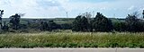 Smoky Hills Wind Farm viewed from I-70