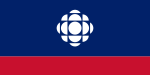 Flag of the Canadian Broadcasting Corporation