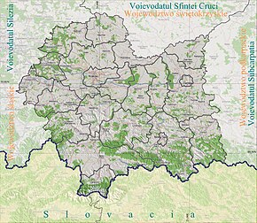 Tarnów se află în Voievodatul Polonia Mică