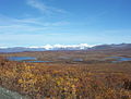 Image 11These kettle lakes in Alaska were formed by a retreating glacier. (from Lake)