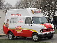 1979 Bedford CF ice-cream truck (New Zealand)