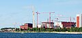 Image 11Olkiluoto 3 under construction in 2009. It was the first EPR, a modernized PWR design, to start construction. (from Nuclear power)