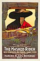 Cartell del cinema serial The Masked Rider.