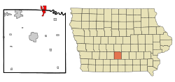 Location of Carlisle, Iowa