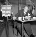 Lionel Barrymore in AFRS "Concert Hall" Radio Show, Circa 1947