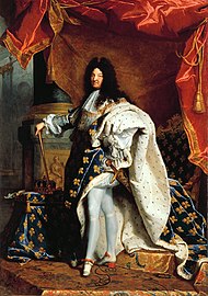 The red heels of the shoes of King Louis XIV of France were discreet symbols of his royal status.