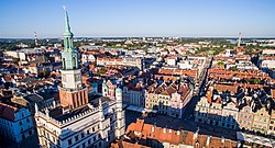 Poznańin vanhaakaupunkia