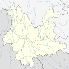 ڊالي is located in Yunnan