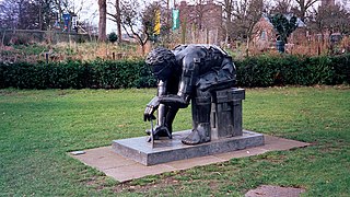 Master of the Universe (1989) by Eduardo Paolozzi