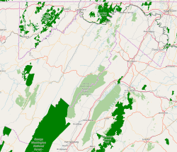 Inwood is located in Eastern Panhandle of West Virginia