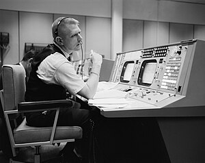 Gene Kranz in mission control
