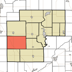 Location in White County