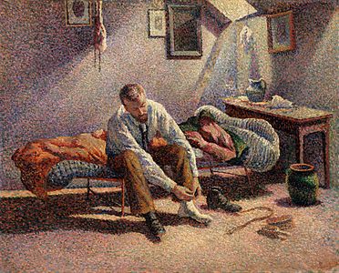 Maximilien Luce Matin, intérieur