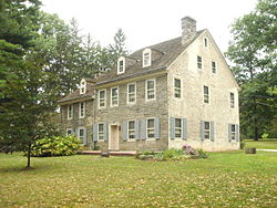 Richard Wall house, toiseksi vanhin talo Pennsylvaniassa.