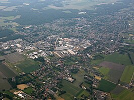 Bergeijk vanuit de lucht