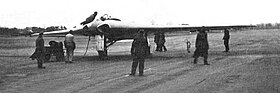 Horten 229 avant un vol d'essai.