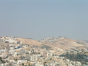 Vista di Betlemme da Gerusalemme