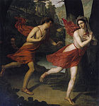 Da Apollon jogd de Daphne, 1810