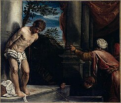 Jacopo Bassano, Le Martyre de saint Sébastien, 1574.