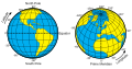 Latitude et longitude sur la Terre.