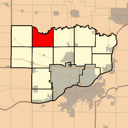 Location in Scott County