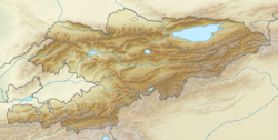 1992 Suusamyr earthquake is located in Kyrgyzstan