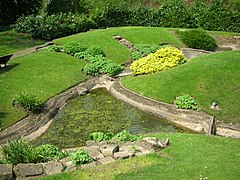 Elan Valley Reservoirs - model in Cannon Hill Park (C)