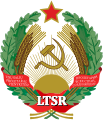 Coat of arms of the Lithuanian Soviet Socialist Republic