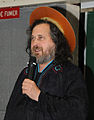   Richard Stallman talking in Belfort, France