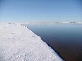 阿勒泰塘巴湖冬景