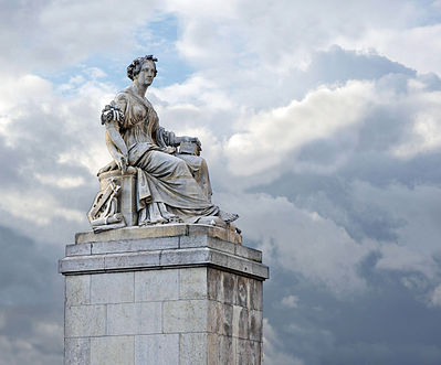 Abundantia, by Louis Petitot, 1846, Pont du Carrousel, Paris.