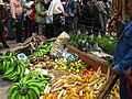 Local produce at the San Isidro Festival