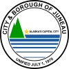 Official seal of Juneau, Alaska