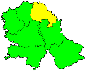 Amplasarea districtului în Voivodina