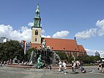 Marienkirche e Fundane d'u Nettune