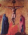 “พระเยซูบนกางเขน” ราว ค.ศ. 1426 ที่ซันตามาเรียเดลการ์มีเน ปิซา