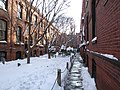 "Workingman's Cottages" built by philanthropist Alfred Tredway White as low-cost housing (1876)