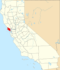 Location in the state of California