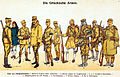 Field uniforms as worn during the Balkan Wars