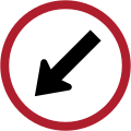 Keep left