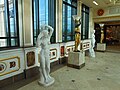 Greek and Art Nouveau style figures in the link to Trafford Palazzo