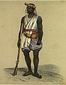 Image 22Wolof of Waalo, in "war costume" (1846) (from History of Senegal)