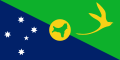 Flag of Christmas Island, Australia (Golden Bosun)