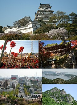 Himeji Castle Nada Fighting Festival, Engyō-ji View from the castle, Ieshima, Mt. Seppiko