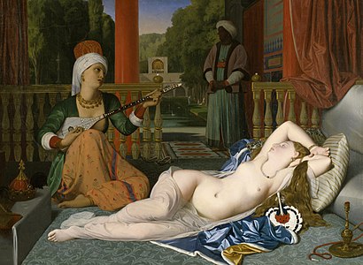 L'Odalisque à l'esclave.