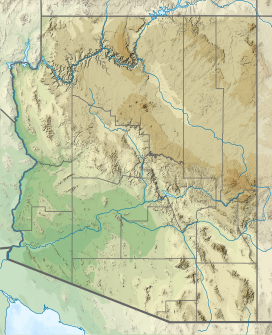 Agua Dulce Mountains is located in Arizona