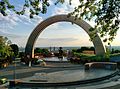 "Friendship Arch", renamed "Arch of Freedom of the Ukrainian People" in April 2022 after Russia's invasion of Ukraine (pictured in 2014)