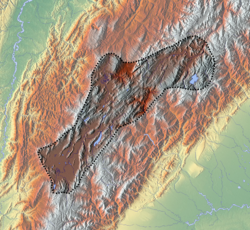 Arcabuco Formation is located in the Altiplano Cundiboyacense